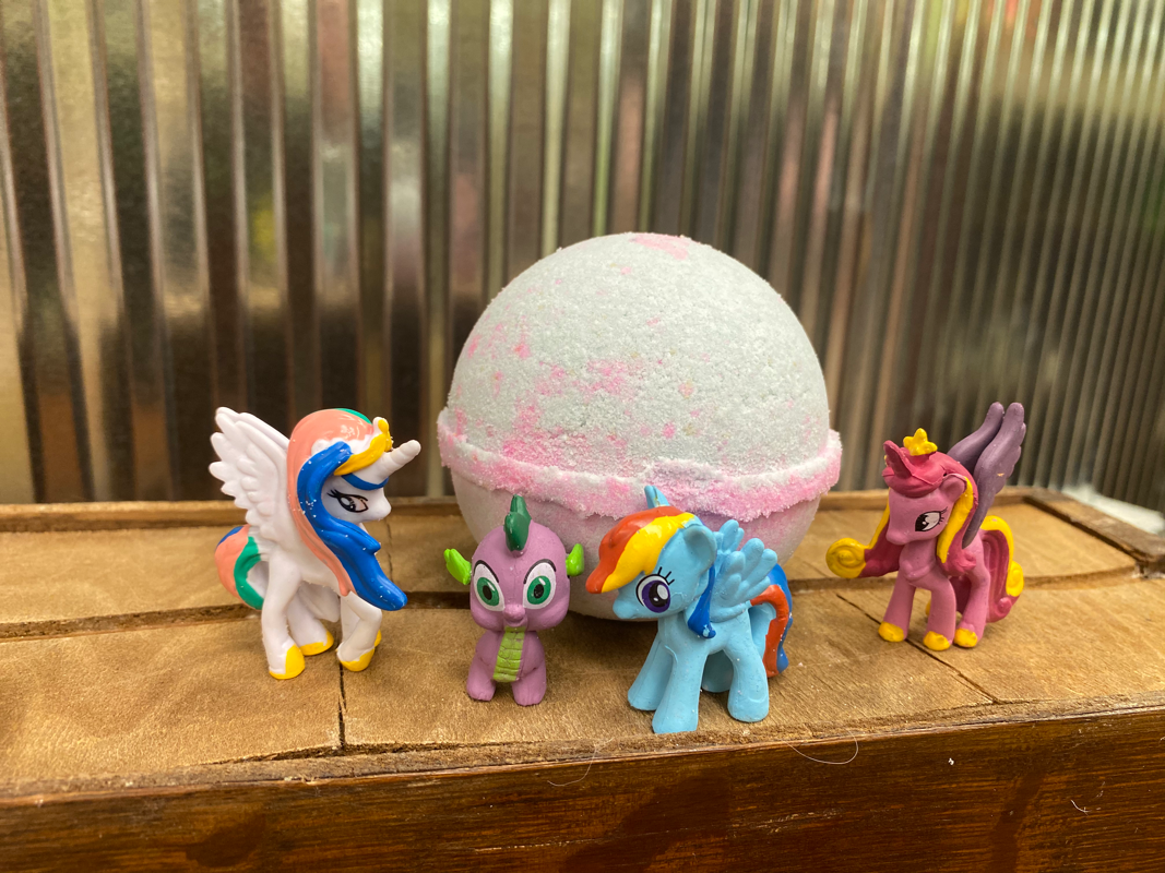 My little pony bath bombs top